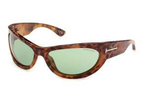 Tom Ford FT1365 55N grünBunt Havanna