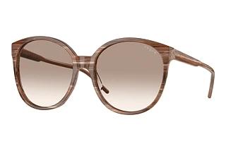 Vogue Eyewear VO5509S 307113 Clear Gradient BrownBrown Horn