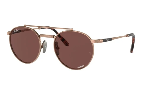 Solbriller Ray-Ban Round II Titanium (RB8237 3140AF)