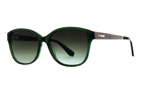 Solbriller Wood Fellas Rosenau (10767 grey oak/crystal green)