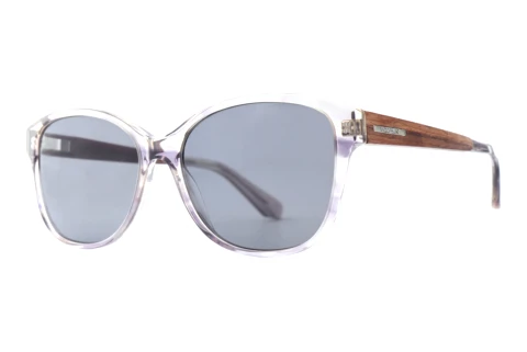 Solbriller Wood Fellas Rosenau (10767 macassar/grey)