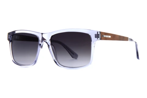 Solbriller Wood Fellas Hohenburg (10768 curled/crystal grey)