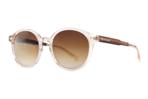 Solbriller Wood Fellas Trostberg (10777 macassar/crystal gold)