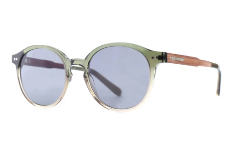 Solbriller Wood Fellas Trostberg (10777 macasssar/green)