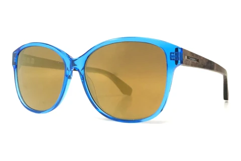 Solbriller Wood Fellas Wallerstein (10794 curled/crystal blue)