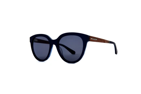 Solbriller Wood Fellas Mirage (11718 macassar/blue)