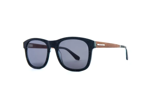 Solbriller Wood Fellas Mirror (11719 macassar/blue)