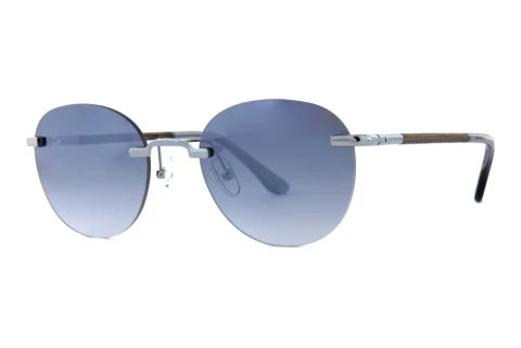 Solbriller Wood Fellas Gaze (11721 curled/slv)