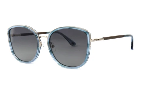 Solbriller Wood Fellas Shift (11725 curled/blue)