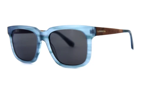 Solbriller Wood Fellas Morph (11727 curled blue)