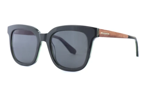Solbriller Wood Fellas Leaf (11732 macassar/green)