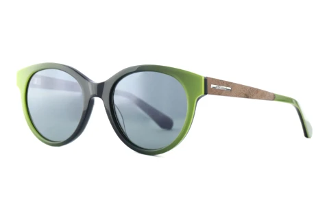 Solbriller Wood Fellas FLUME (11746 curled/green)