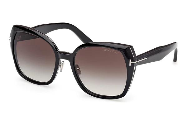 Solbriller Tom Ford Plum (FT1223 01B)